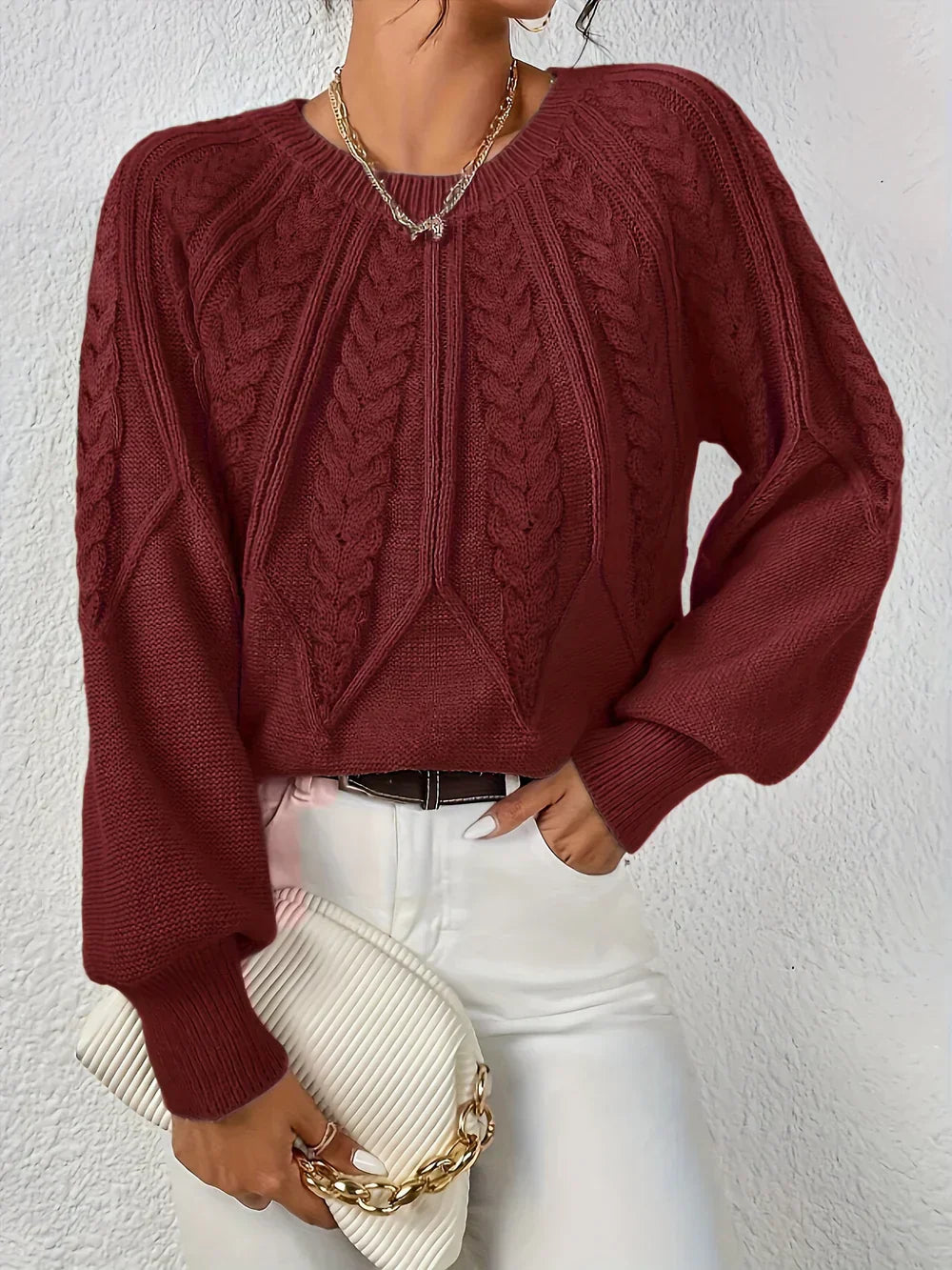 Zénaïde - Elegant and warm sweater