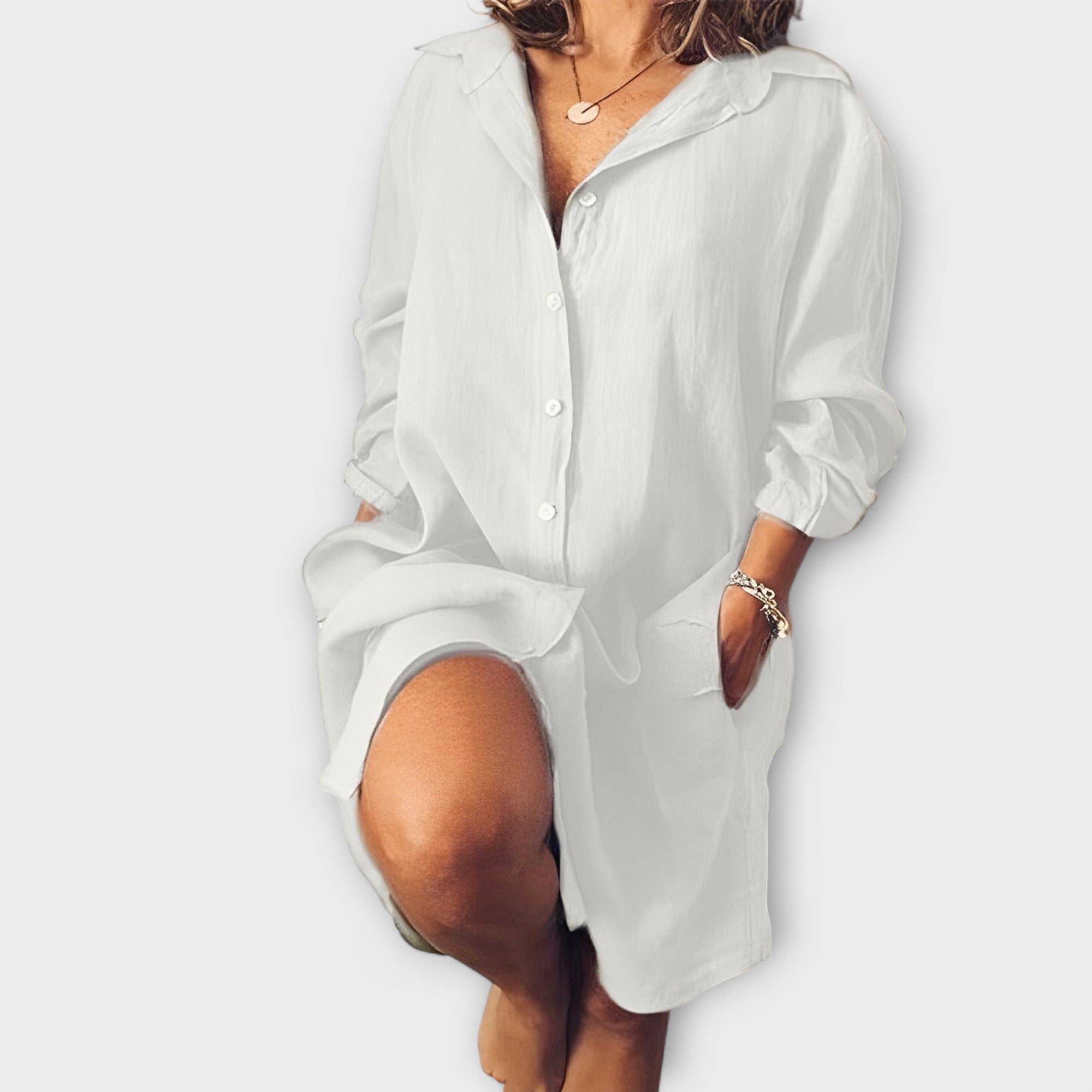 Nivelle | Loose Fit Casual Linen Blouse