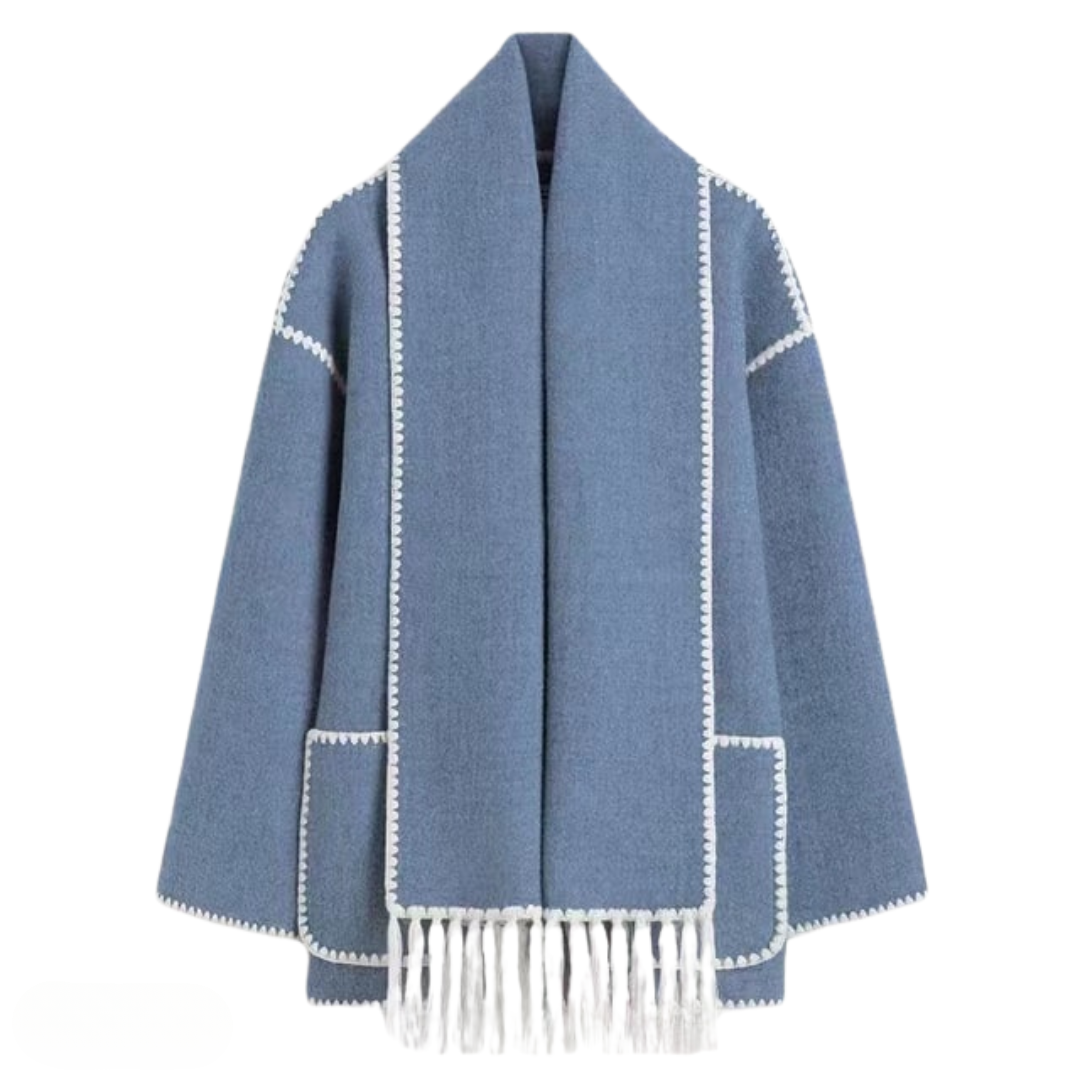 FREDERICA | Luxury coat with buttons