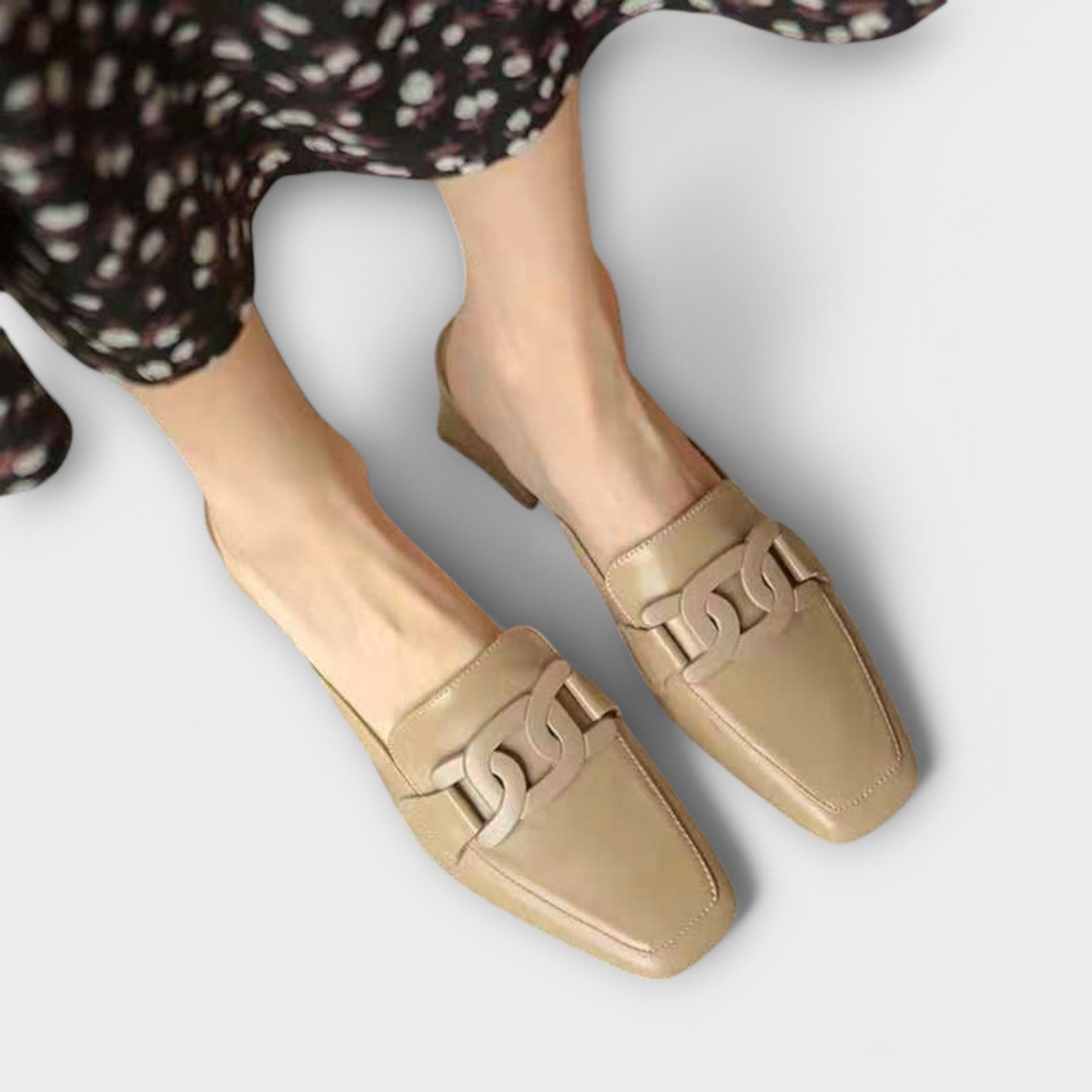 Velmira | Orthopedic Leather Slippers for Absolute Comfort