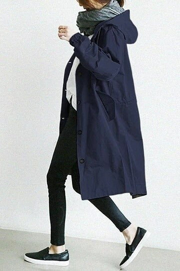 Mandy – Elegant waterproof trench coat