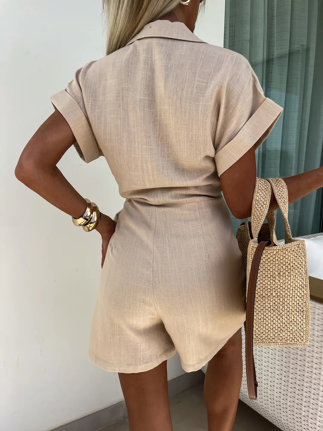 Élora | Elegant and ingenious jumpsuit-dress for summer