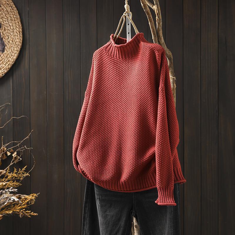 Anita – Soft & Elegant Waffle Knit Sweater