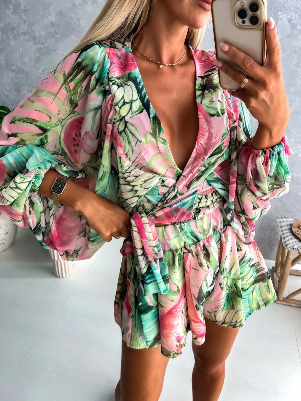 Solène – Summer Dress Effect Jumpsuit
