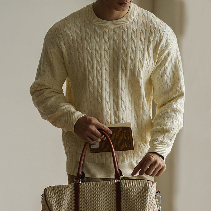 Samuel - Luxe Cable Knit Sweater