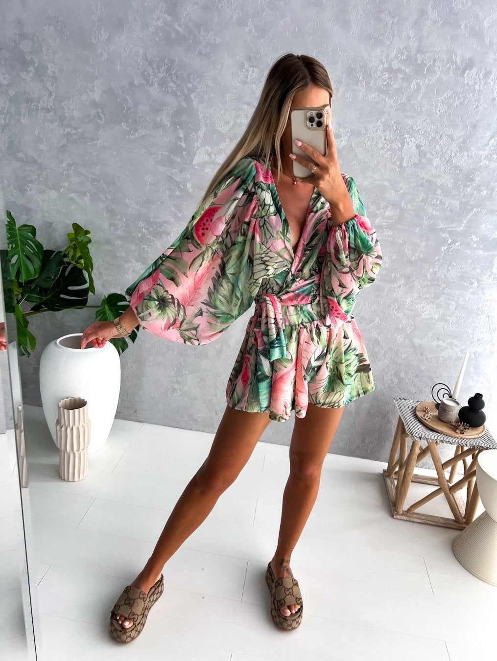 Solène – Summer Dress Effect Jumpsuit