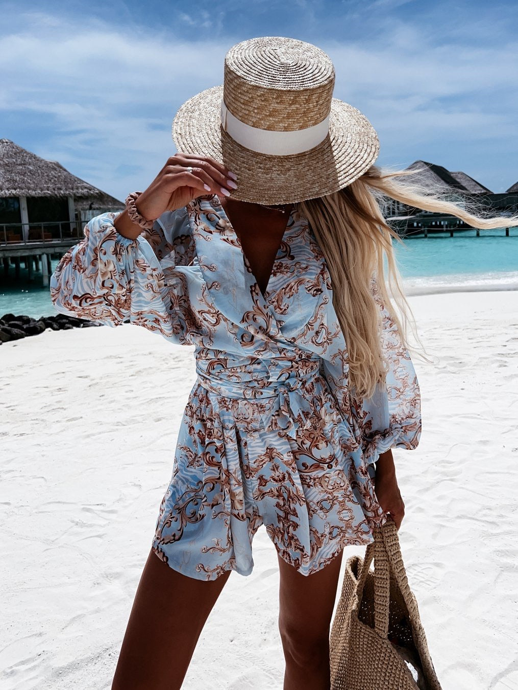 Solène – Summer Dress Effect Jumpsuit