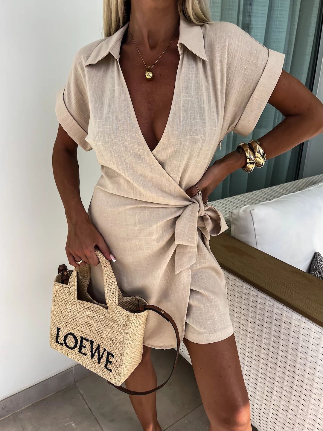 Élora | Elegant and ingenious jumpsuit-dress for summer