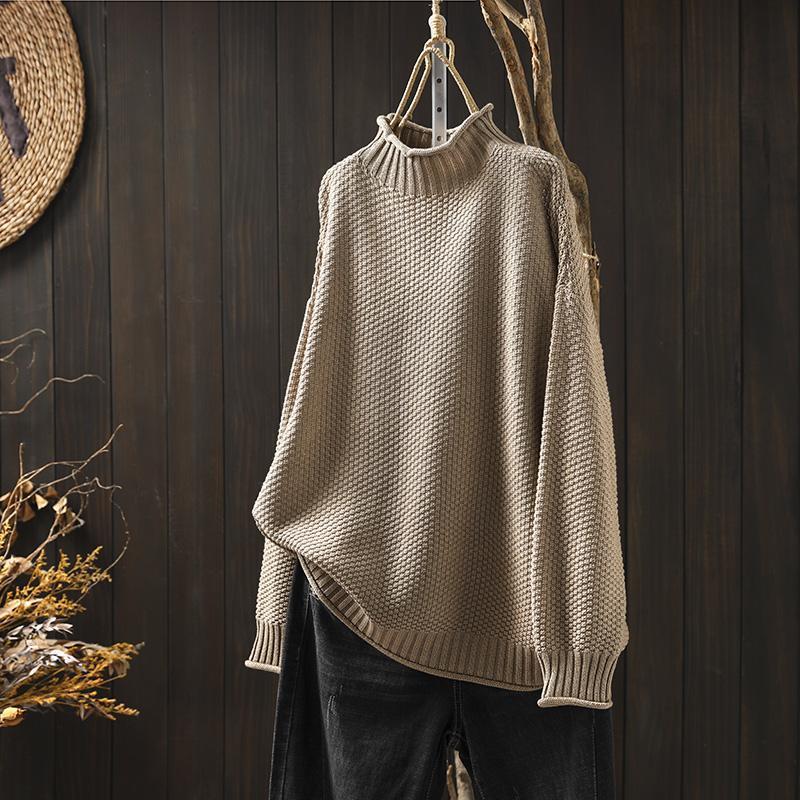 Anita – Soft & Elegant Waffle Knit Sweater