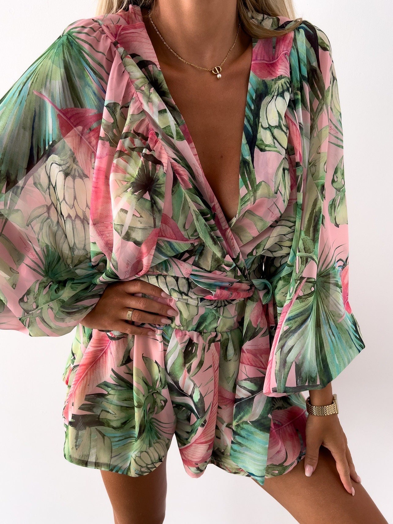 Solène – Summer Dress Effect Jumpsuit