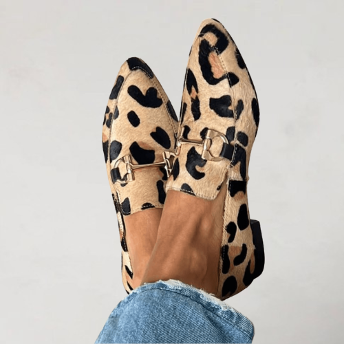 Zelma | Printed Loafers with a Striking Style