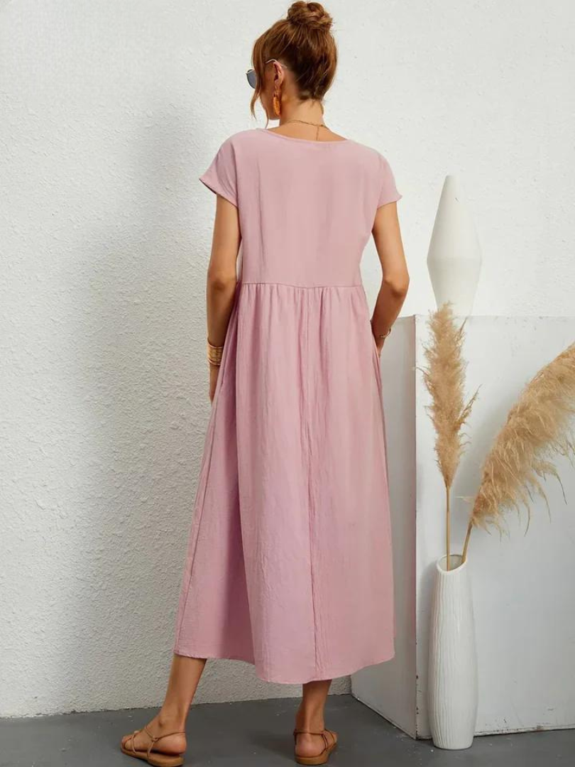 Maëline – Flowing summer dress in light cotton