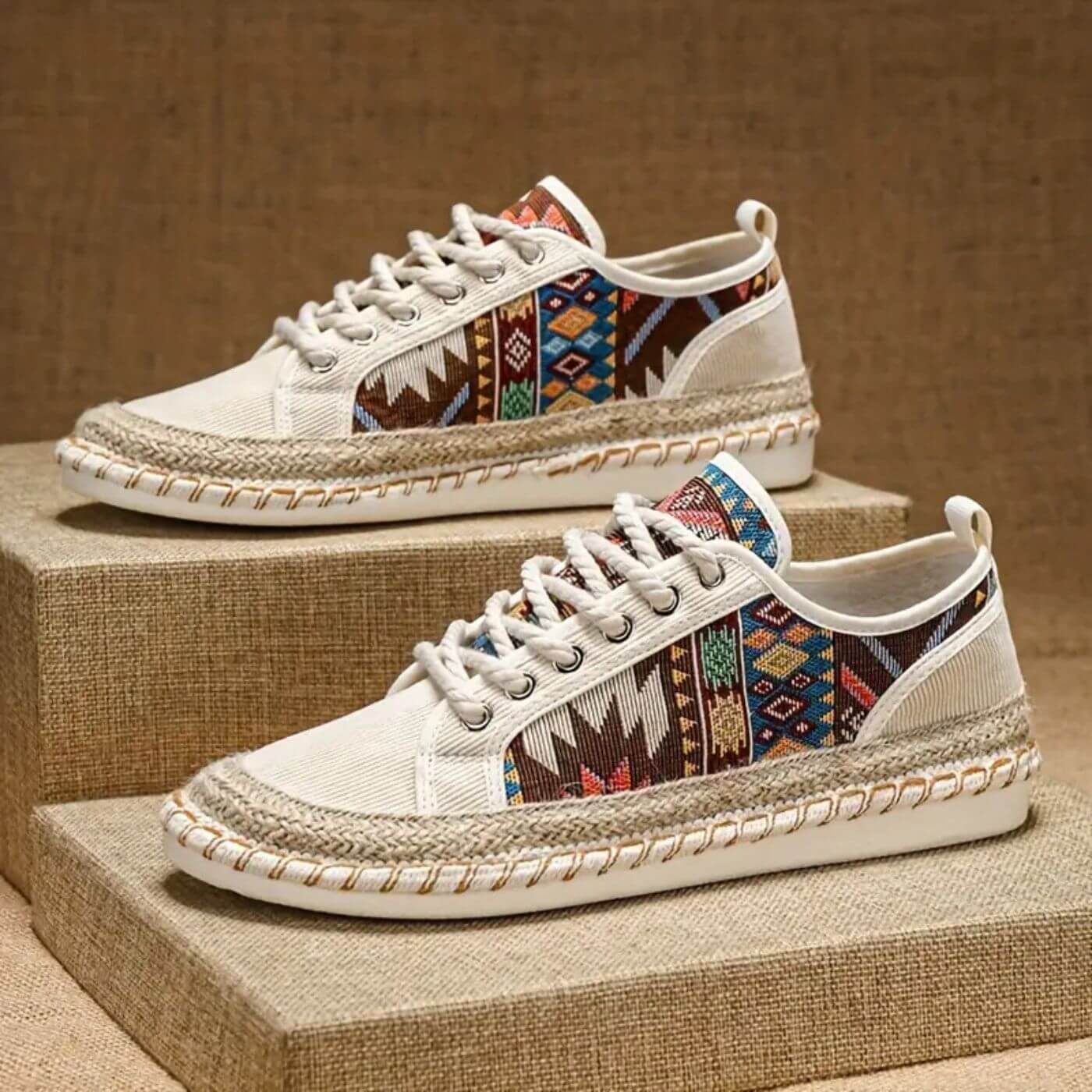 Navaro – Lightweight Graphic Pattern Sneakers