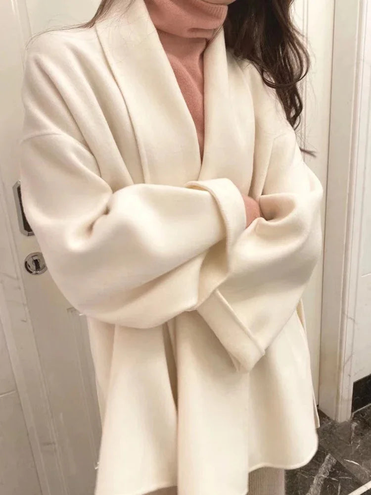 Serenya – Handmade wool and cashmere coat