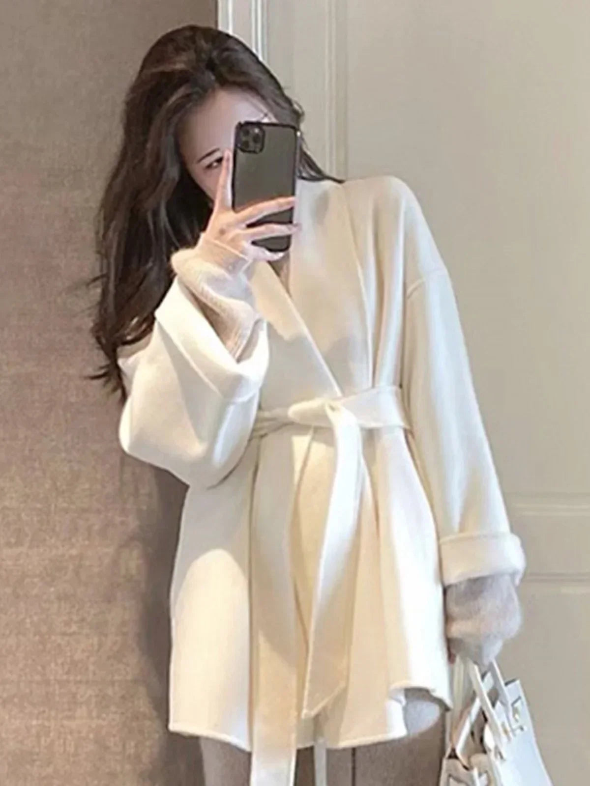 Serenya – Handmade wool and cashmere coat
