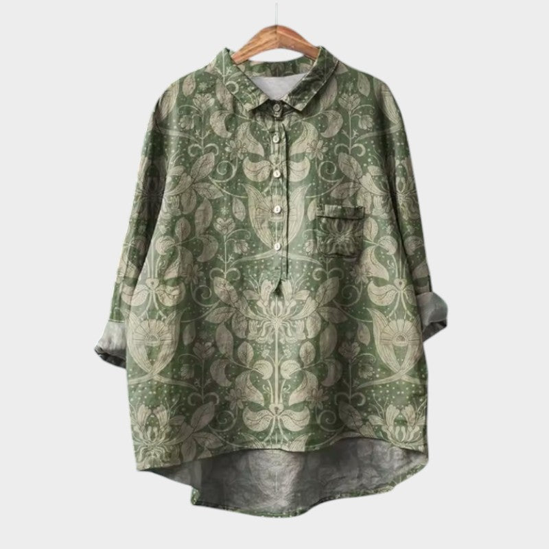 Reniva | Elegant Blouse with Lace Details