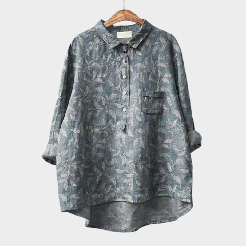 Lena | Luxury Blouse with Lace Details