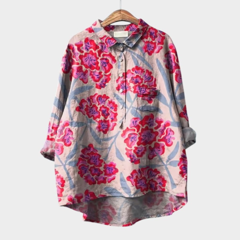 Jasmin | Luxury Blouse with Lace Details
