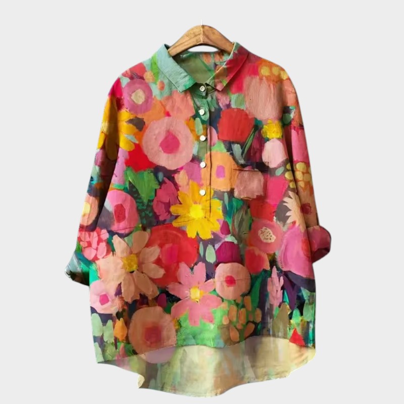 Maéline | Elegant and Comfortable Lace Blouse