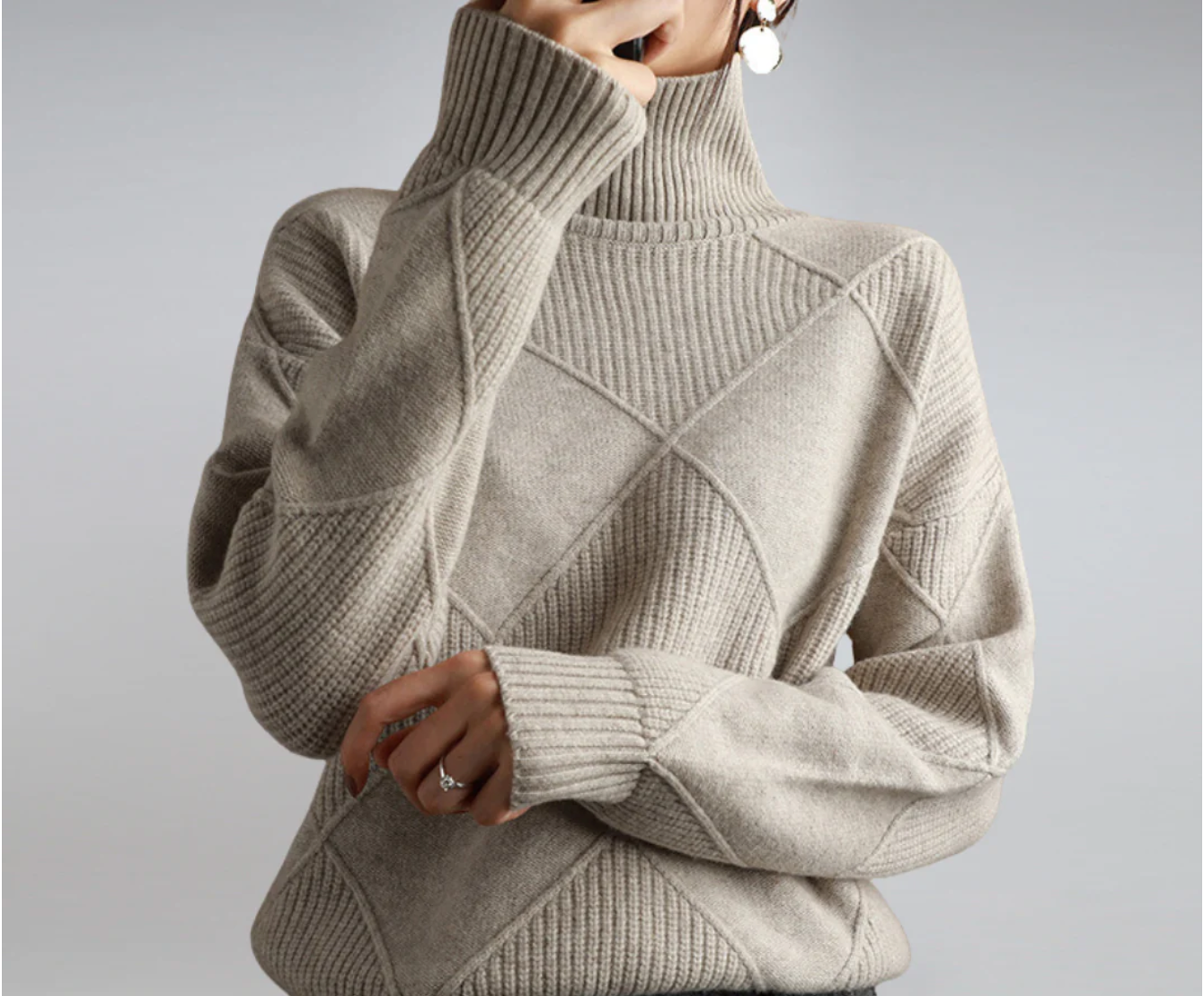 Bella cozy – Cozy Turtleneck Sweater
