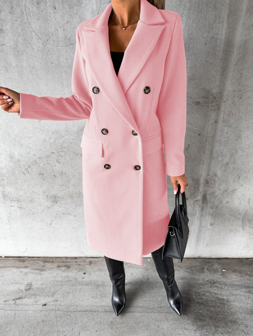 Mia | Elegant Longline Coat
