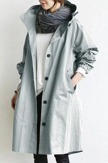 Mandy – Elegant waterproof trench coat