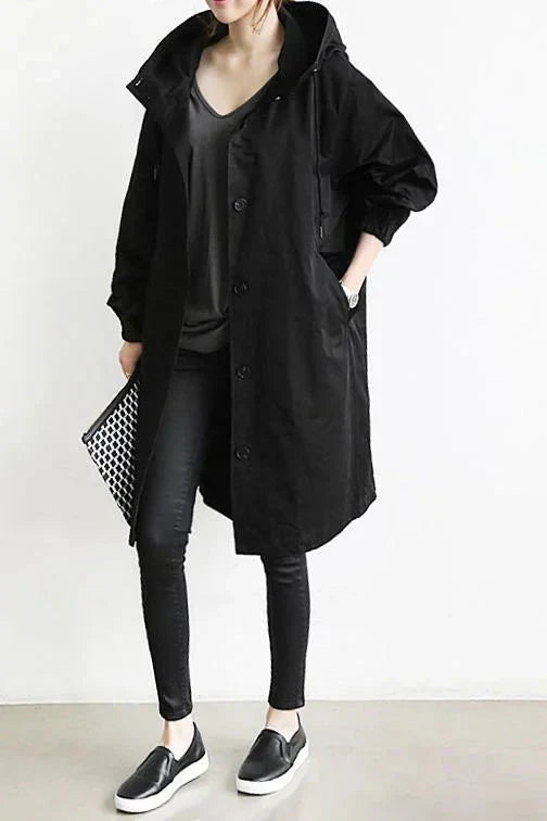 Evelyn – Classic Cotton rain coat for Everyday