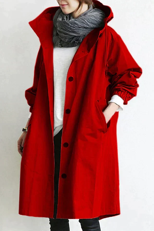 Evelyn – Classic Cotton rain coat for Everyday
