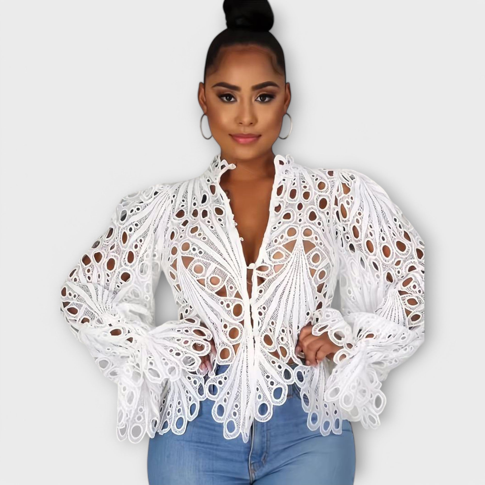 Aveline | Asymmetrical Blouse with Contemporary Style
