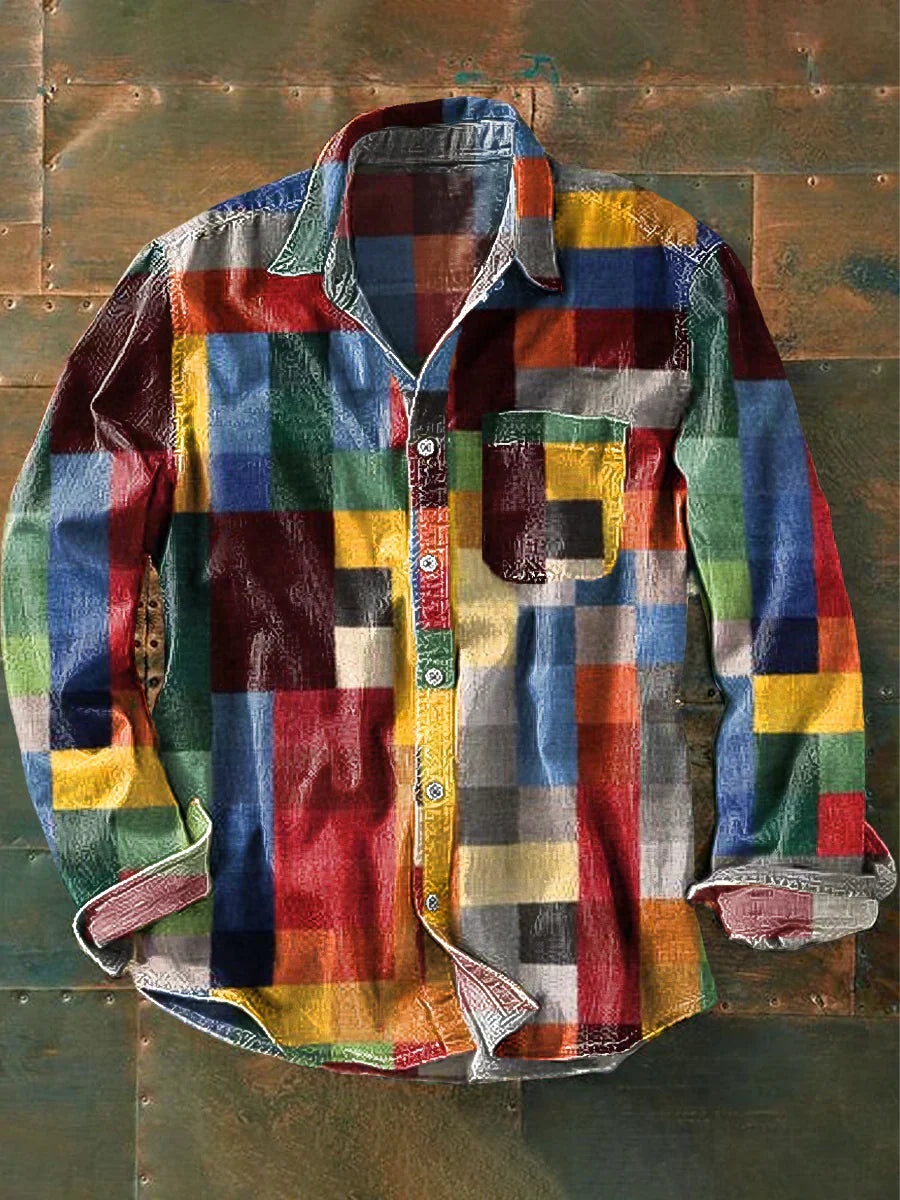 Mathias | Long-sleeved shirt with integrated pocket