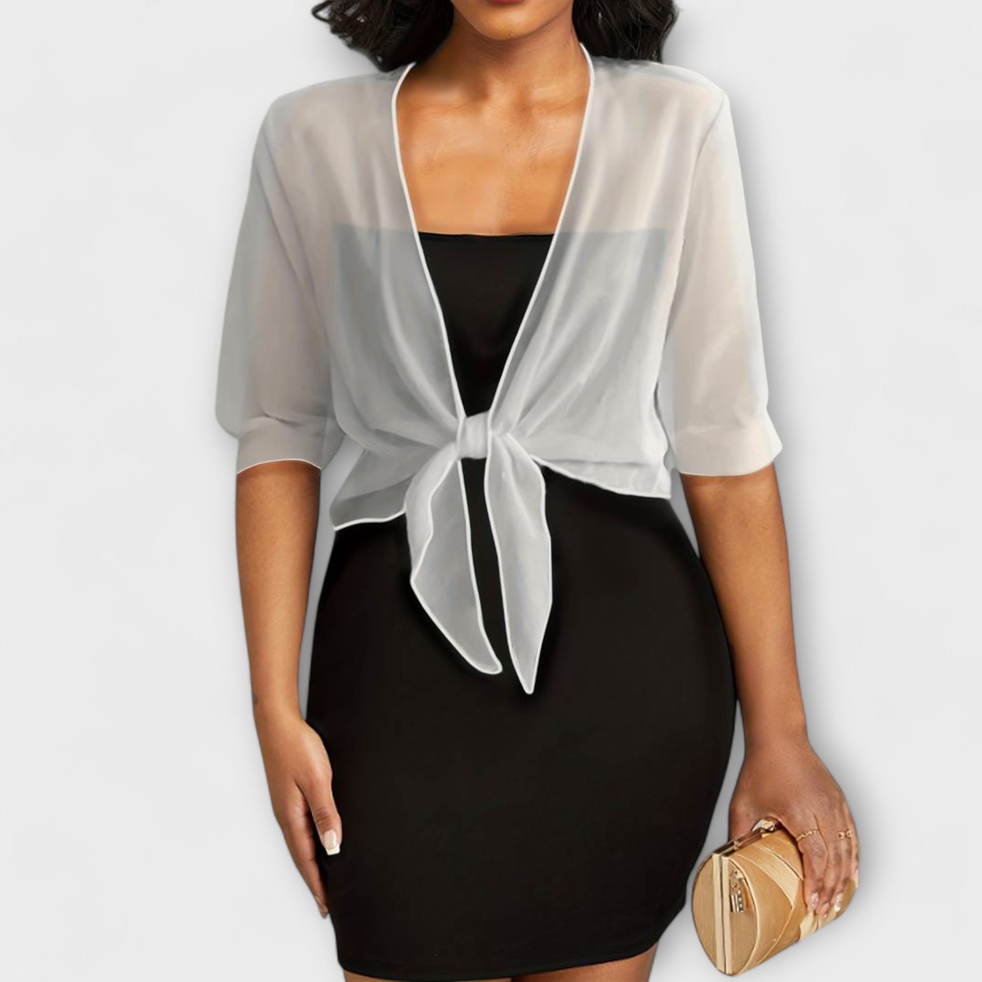 Amelise | Lightweight Open-Neckline Blouse