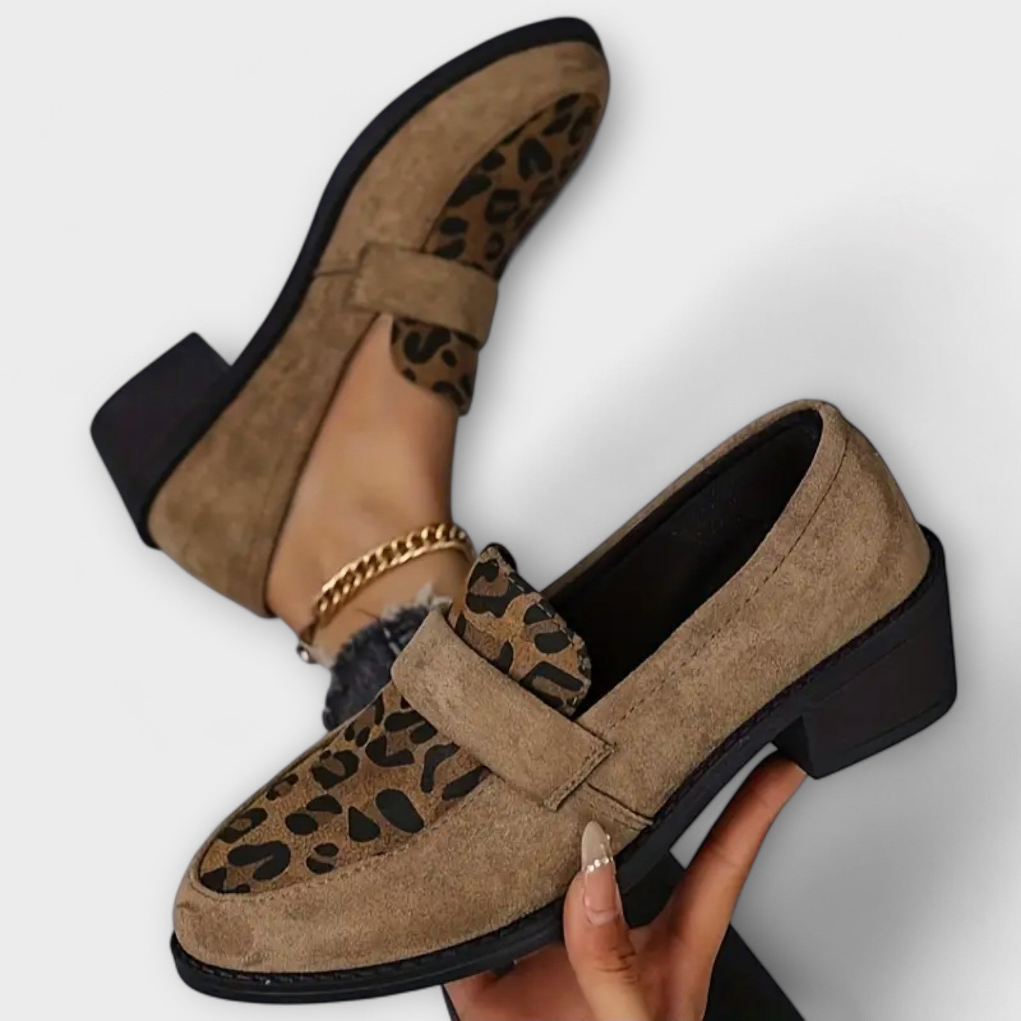 Calendra | Elegant Leopard Print Pumps for Women