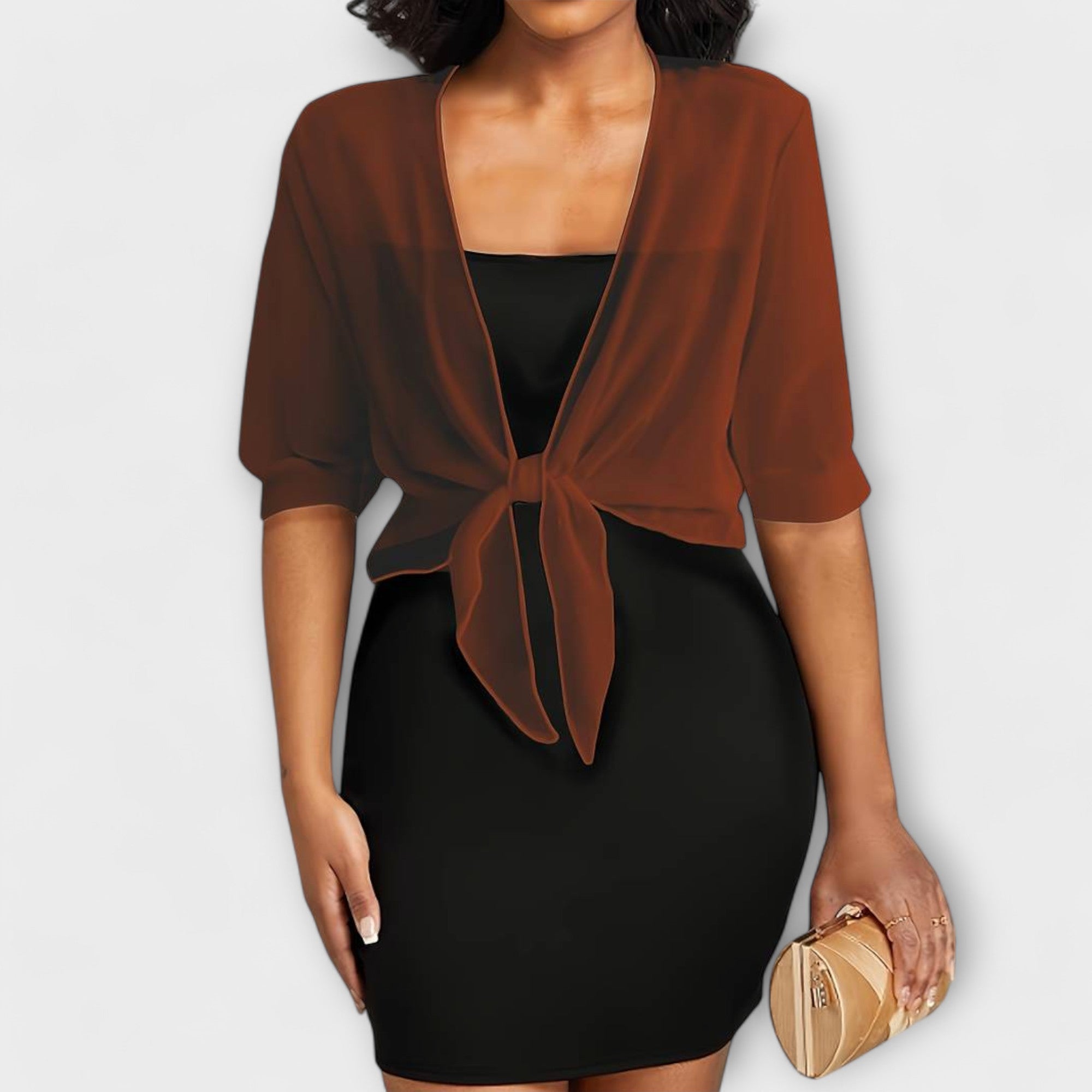 Amelise | Lightweight Open-Neckline Blouse