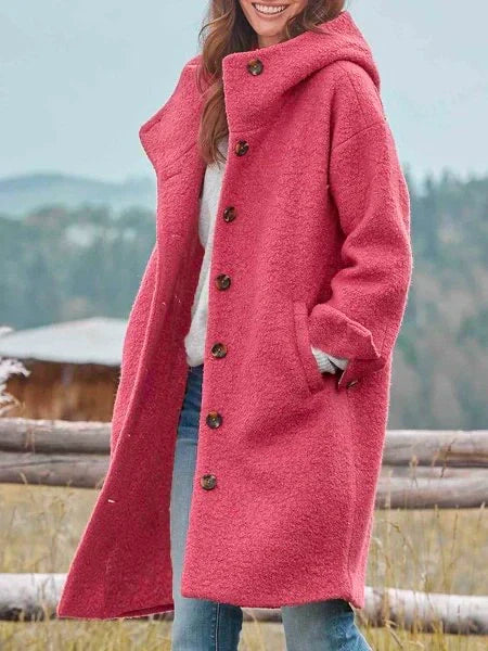 Audrey – Elegant Button-Up Outdoor Jacket