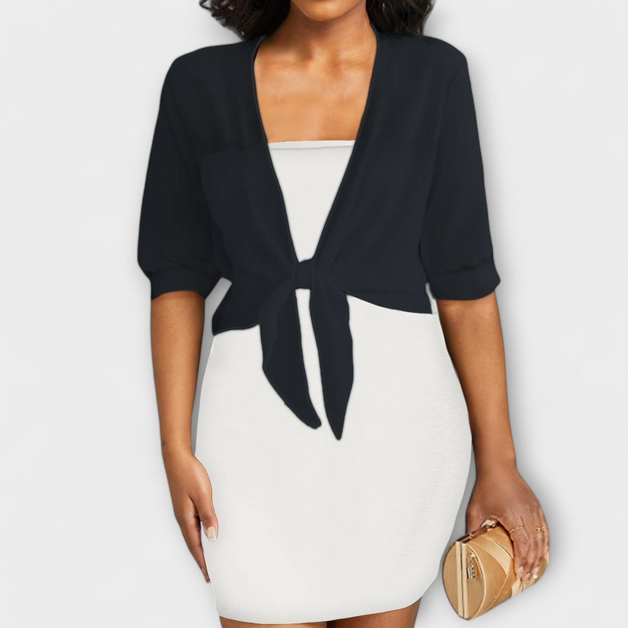 Amelise | Lightweight Open-Neckline Blouse