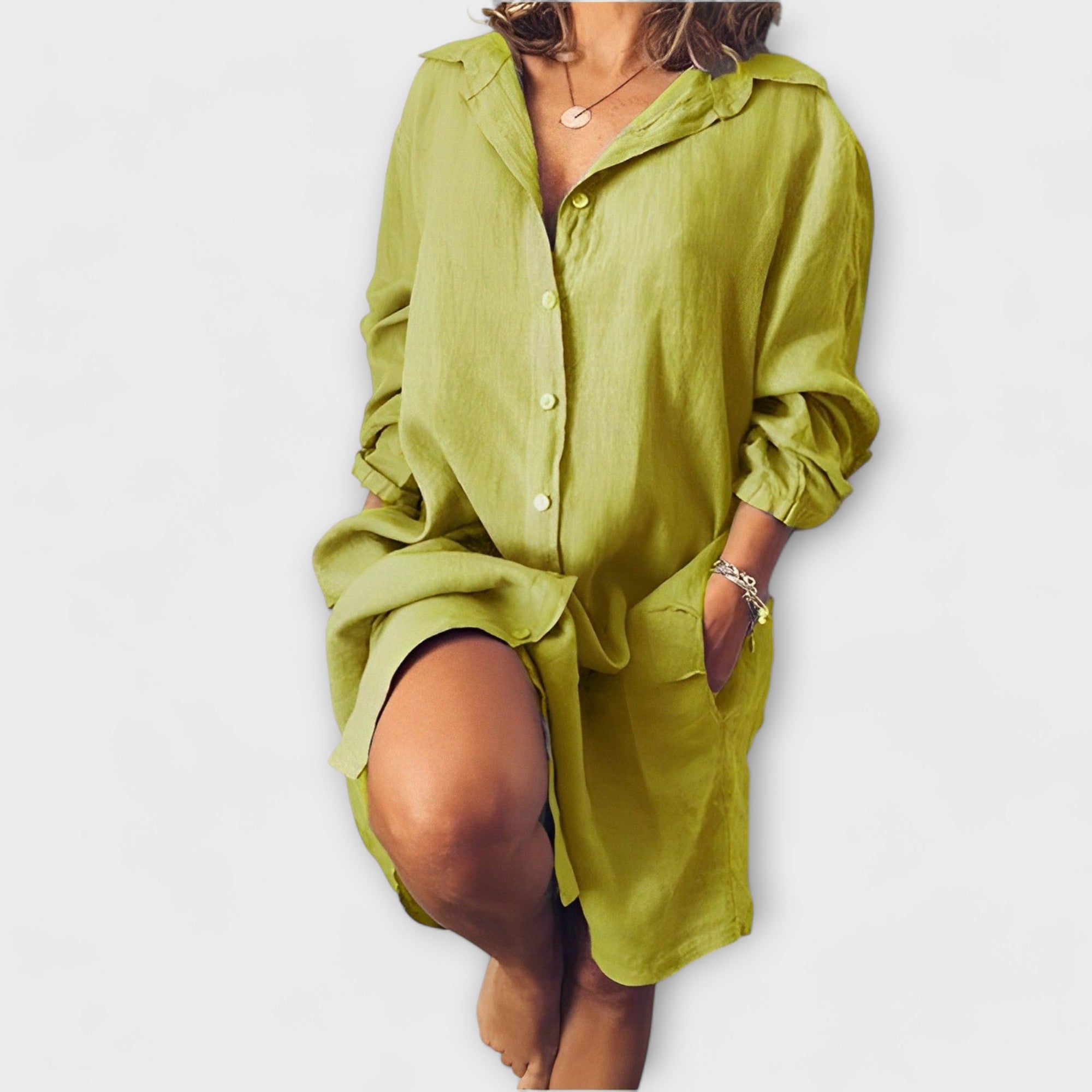 Nivelle | Loose Fit Casual Linen Blouse