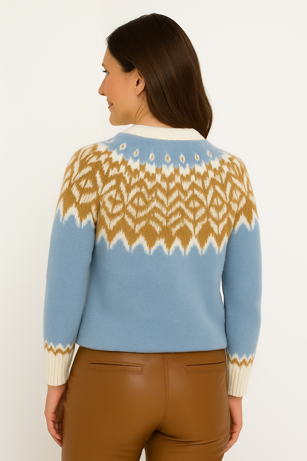 Victoria – Nordic Pattern Sweater
