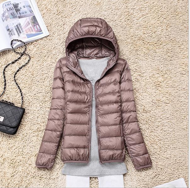 Talindra – Lightweight padded jacket with hood