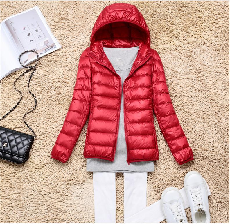 Talindra – Lightweight padded jacket with hood