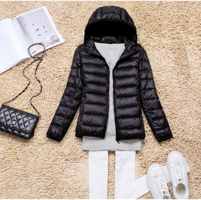 Talindra – Lightweight padded jacket with hood