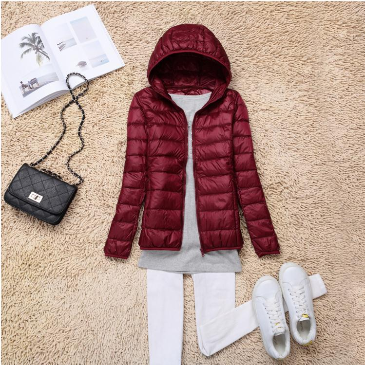 Talindra – Lightweight padded jacket with hood