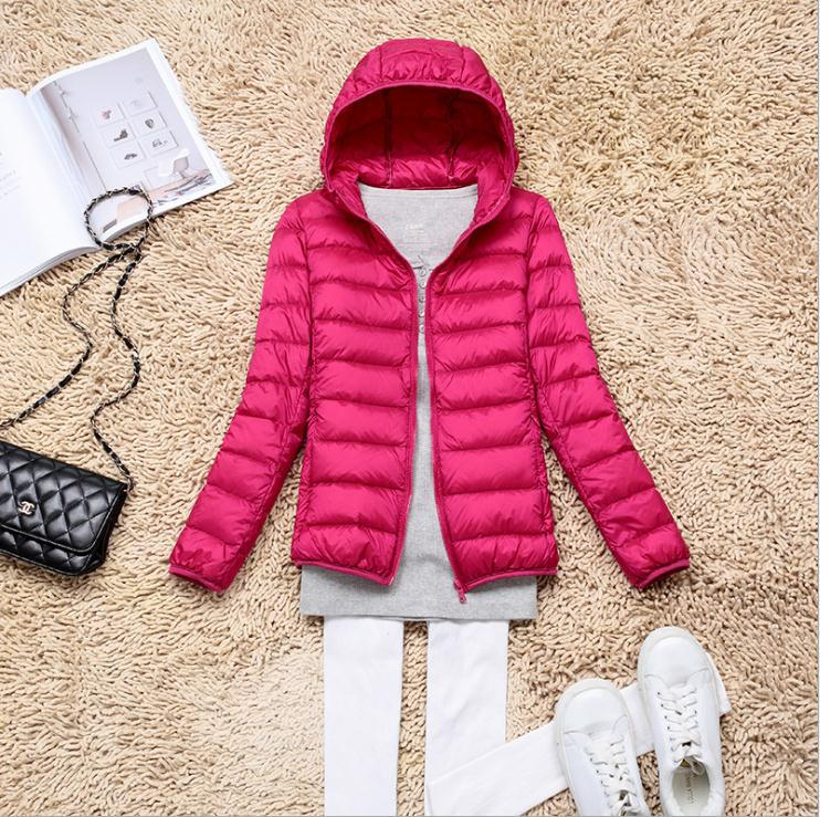 Talindra – Lightweight padded jacket with hood