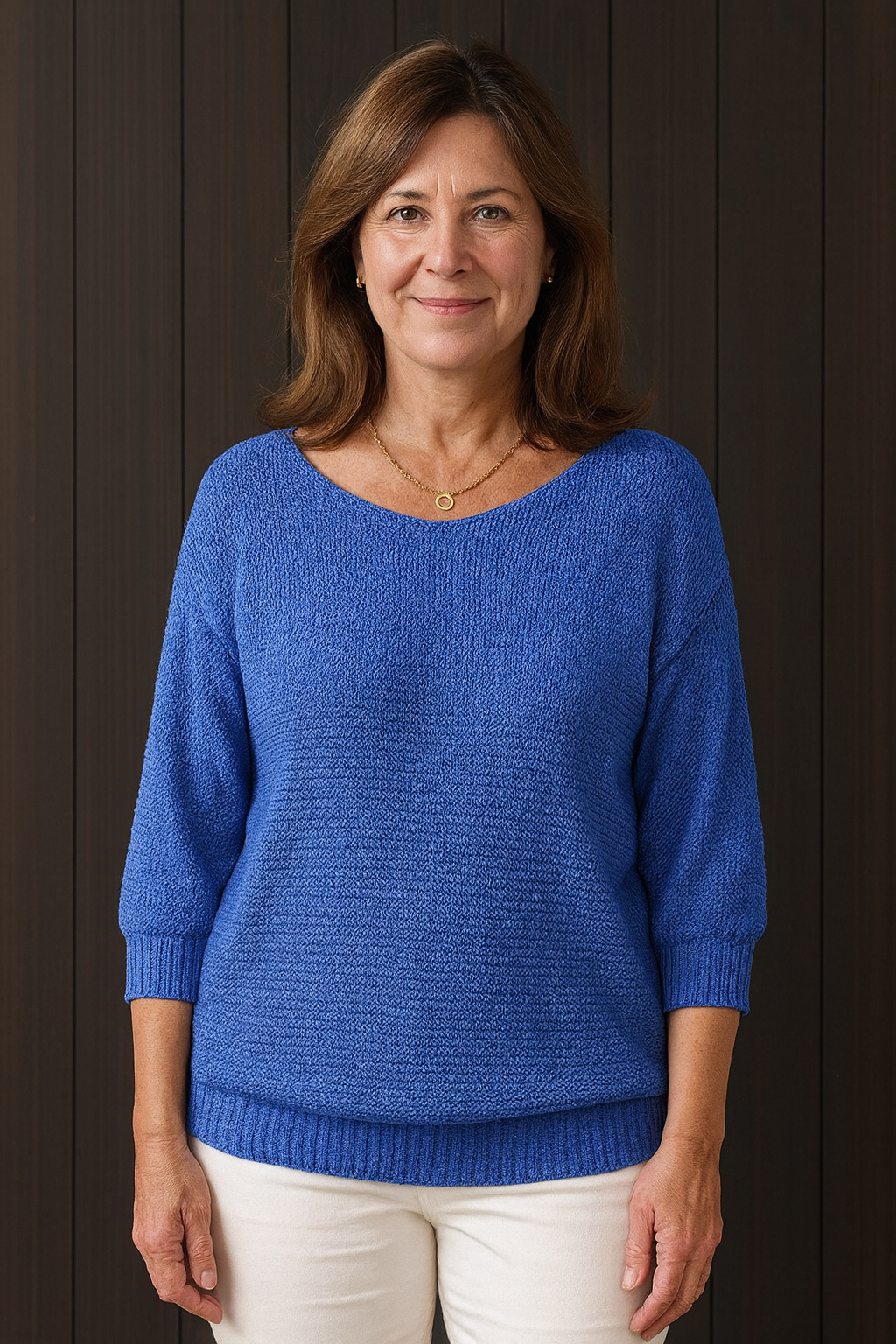 Rebecca - Elegant sweater made of quality knitted yarn