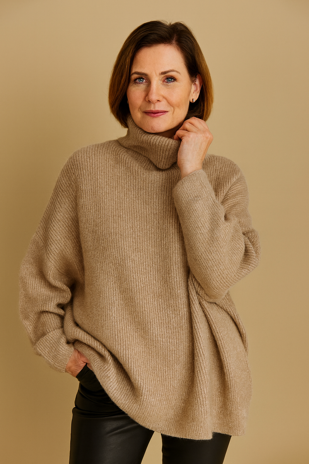 Floriane - Thick and oversized sweater