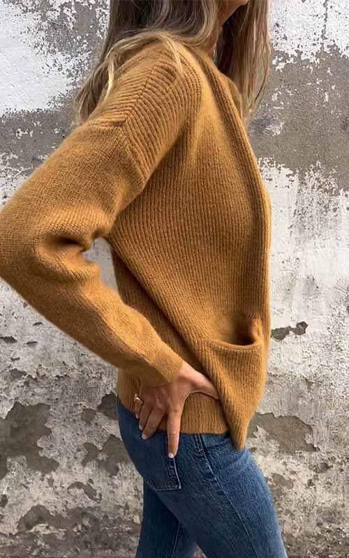 Marcia - Comfortable Zip Cardigan