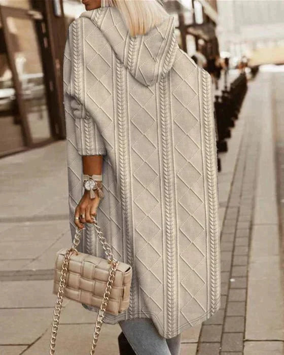 Jelone – Long Hooded Cardigan