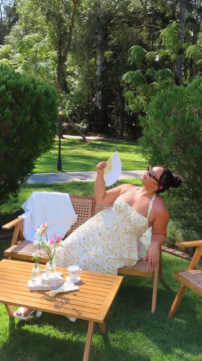 Élina – Romantic Floral Long Dress
