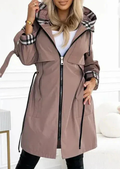 Natalie | Zip-up Coat