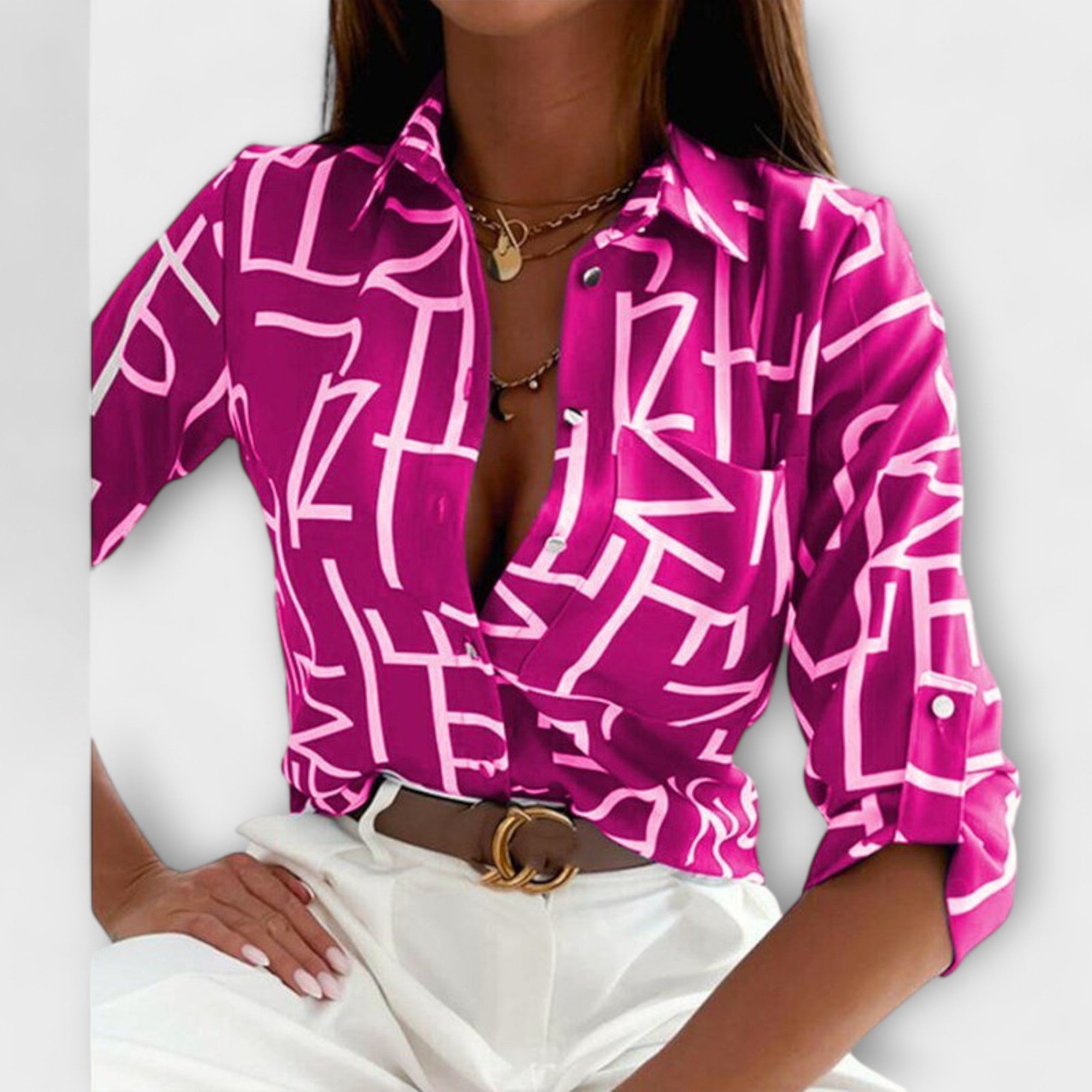 Ormelle | Elegant and Versatile Classic Collar Blouse