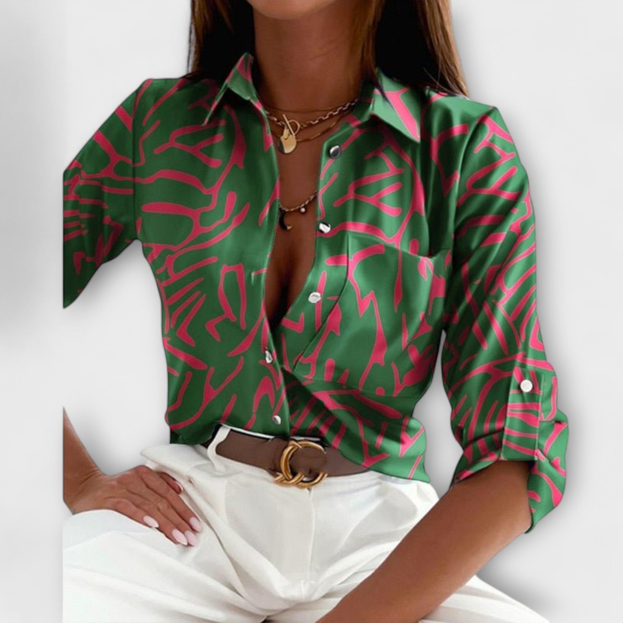 Ormelle | Elegant and Versatile Classic Collar Blouse